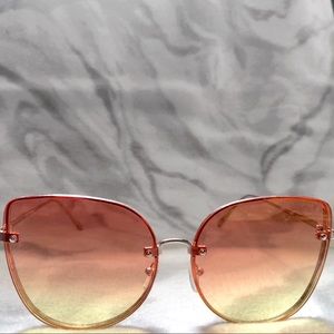 Orange Tinted Sunglasses